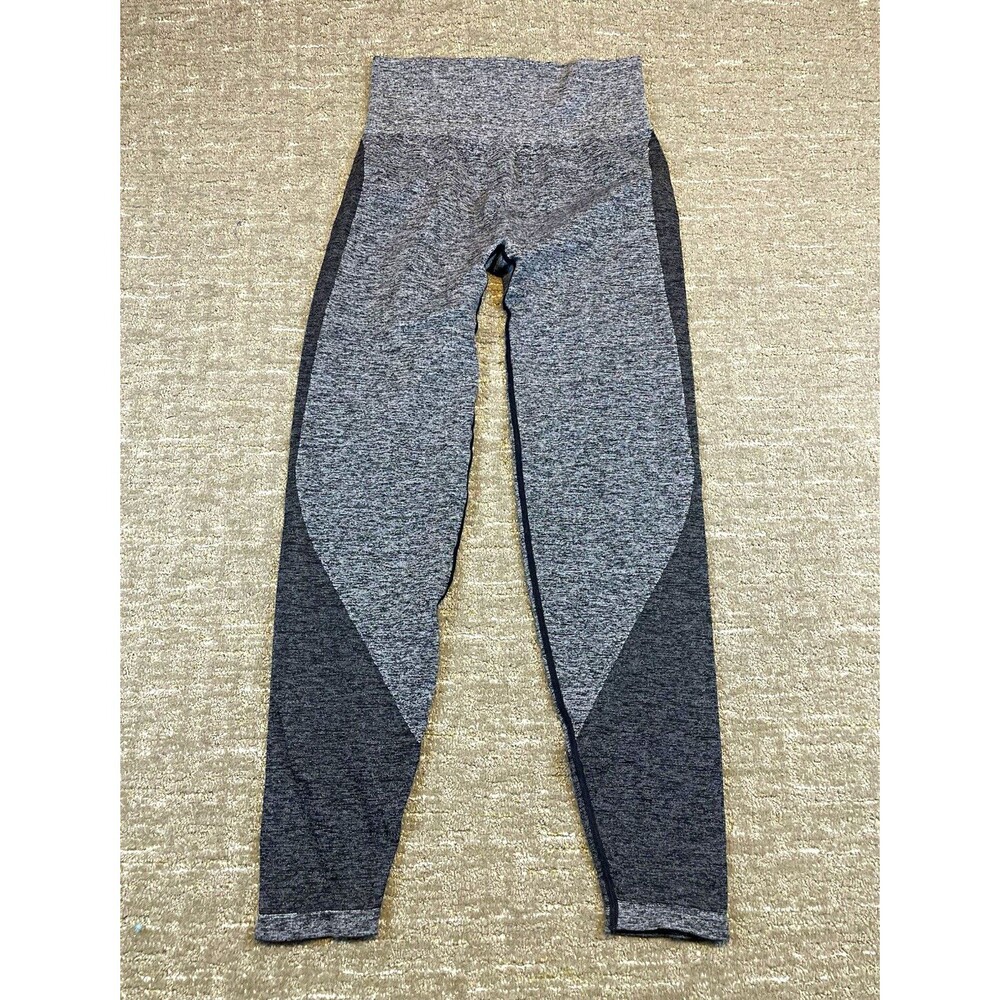 PINK Victoria's Secret Seamless High Rise Ankle Leggings Gray black m medium